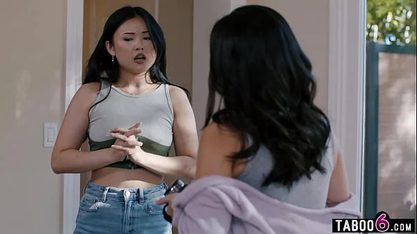 Asian Lulu Chu found footage of her friend Kimmy Kimm dominated and confronted her