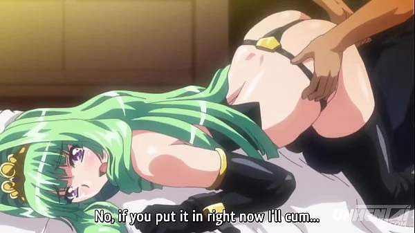 Hentai – Young Busty Teen with Green Hair Fucked Roughly [Uncensored] [Subtitled]